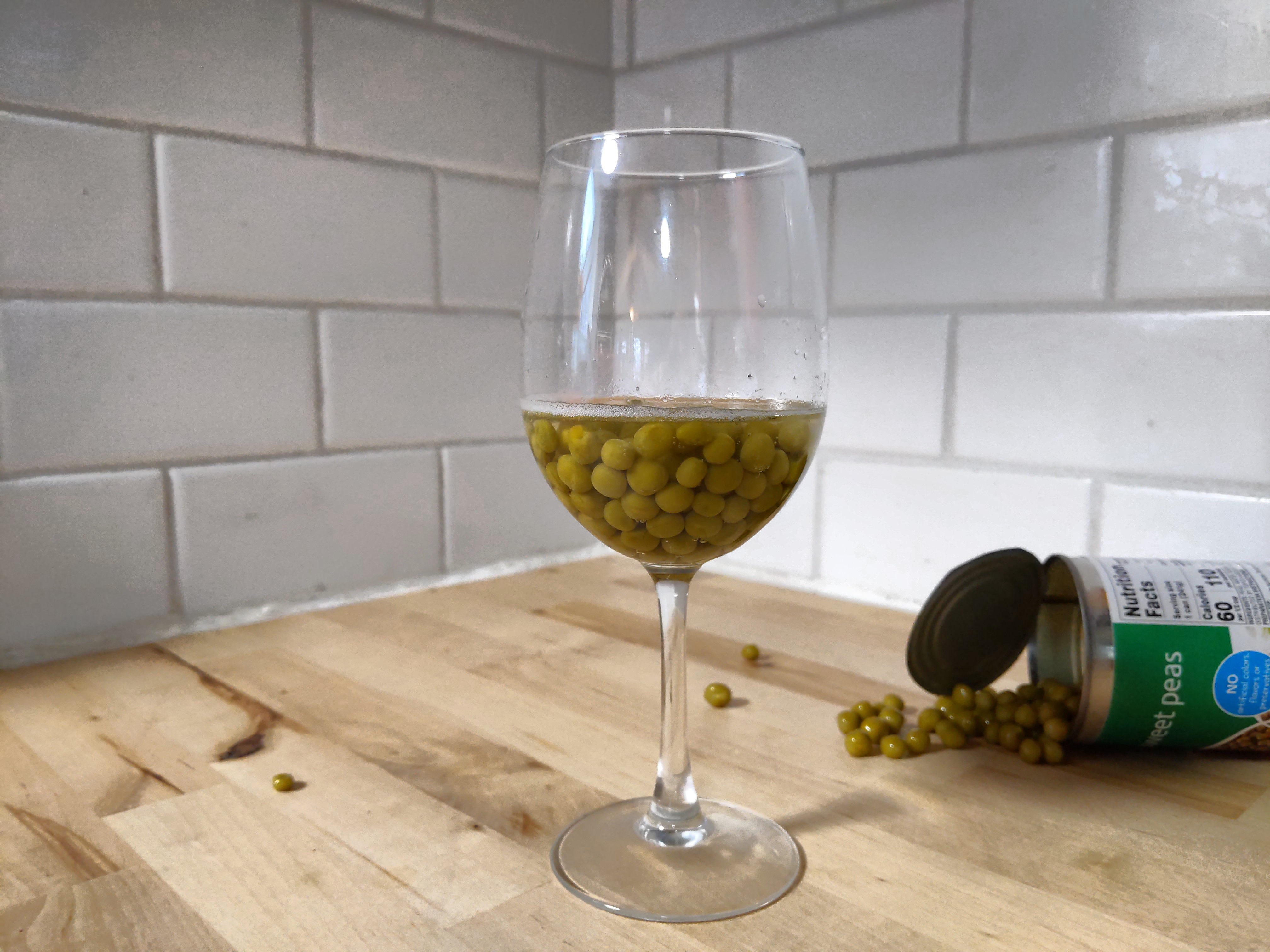 it’s champagne. region of france? no it’s american. Oh also, let’s dump a can of peas on it.